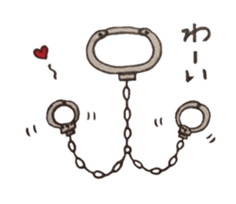 Handcuffs sticker #3863791