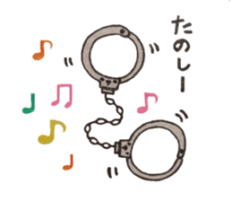 Handcuffs sticker #3863792