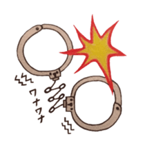 Handcuffs sticker #3863795