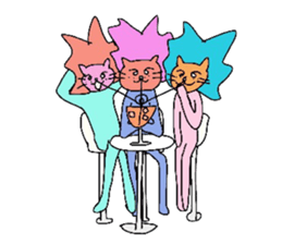 Lion Lovely well trio sticker #3864023