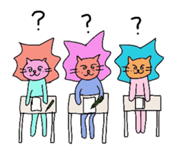 Lion Lovely well trio sticker #3864041