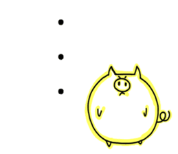 Wagamama pig sticker #3864251