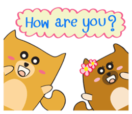 Cute Pom Pom sticker #3864650