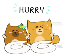 Cute Pom Pom sticker #3864668