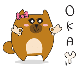 Cute Pom Pom sticker #3864674