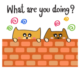 Cute Pom Pom sticker #3864681