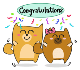 Cute Pom Pom sticker #3864686