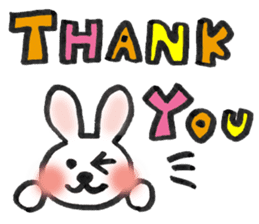 Message from Rabbit Meechan. sticker #3865688