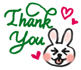 Message from Rabbit Meechan. sticker #3865689