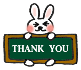 Message from Rabbit Meechan. sticker #3865690