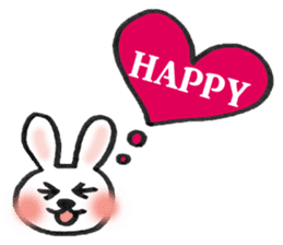 Message from Rabbit Meechan. sticker #3865693