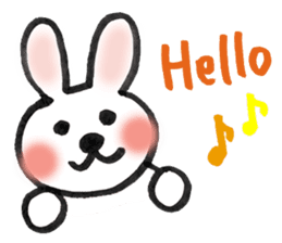 Message from Rabbit Meechan. sticker #3865695