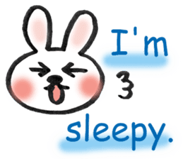 Message from Rabbit Meechan. sticker #3865698