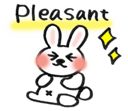 Message from Rabbit Meechan. sticker #3865702