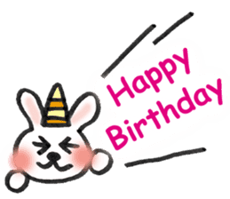 Message from Rabbit Meechan. sticker #3865706