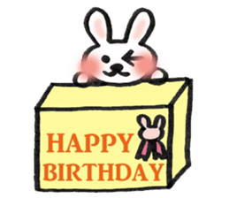 Message from Rabbit Meechan. sticker #3865707