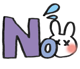 Message from Rabbit Meechan. sticker #3865712