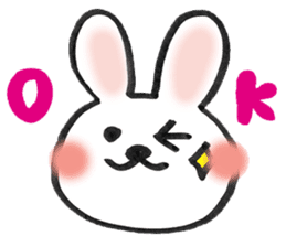 Message from Rabbit Meechan. sticker #3865715