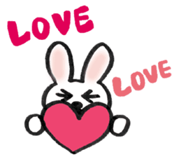 Message from Rabbit Meechan. sticker #3865717