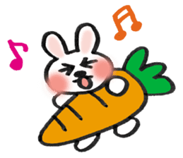 Message from Rabbit Meechan. sticker #3865723