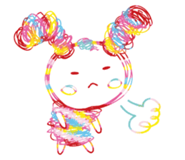 Colourful & Happy Rabbit sticker #3865854
