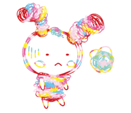 Colourful & Happy Rabbit sticker #3865856