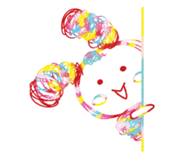 Colourful & Happy Rabbit sticker #3865871