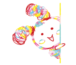 Colourful & Happy Rabbit sticker #3865871