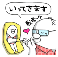 Yarukinashio LOVE OTAKU sticker #3865933