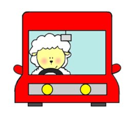 sheep is cute sticker #3866012
