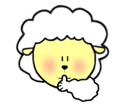 sheep is cute sticker #3866046