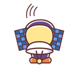 Itemaru,a mascot for Kimotsuki Town sticker #3866228