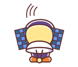 Itemaru,a mascot for Kimotsuki Town sticker #3866228