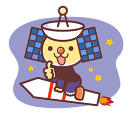 Itemaru,a mascot for Kimotsuki Town sticker #3866229