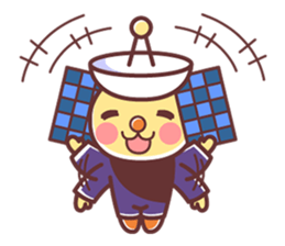 Itemaru,a mascot for Kimotsuki Town sticker #3866236