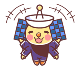 Itemaru,a mascot for Kimotsuki Town sticker #3866236