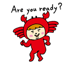 Crab! sticker #3866866