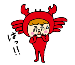 Crab! sticker #3866873
