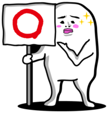 Sticker of an interesting nice character sticker #3867327