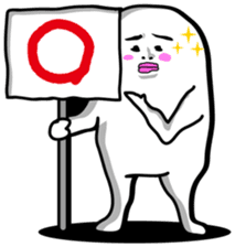 Sticker of an interesting nice character sticker #3867327