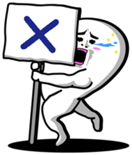 Sticker of an interesting nice character sticker #3867328