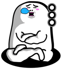 Sticker of an interesting nice character sticker #3867356