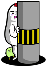 Sticker of an interesting nice character sticker #3867366