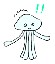 A bear goes to space sticker #3867548