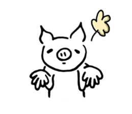 We're friends sticker #3867861