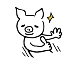 We're friends sticker #3867862