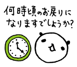 Every day of a panda27 sticker #3868090