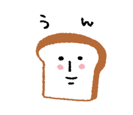 Murmur of bread sticker #3868137