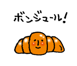 Murmur of bread sticker #3868153