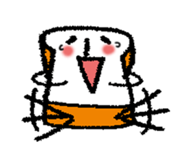 Murmur of bread sticker #3868159